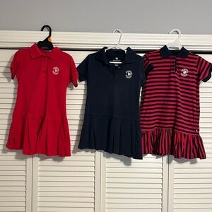 Primrose Dennis Uniform Short Sleeve Dresses, Toddler 4. Great Condition